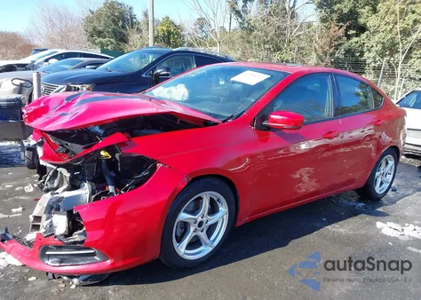 2014 Dodge Dart Gt z USA, uszkodzony, nr VIN 1C3CDFEB3ED921177